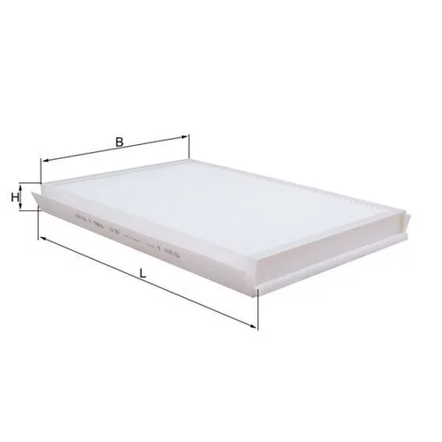Filter vnútorného priestoru KNECHT LA 307 (KNECHT - Mahle) - obr. 2