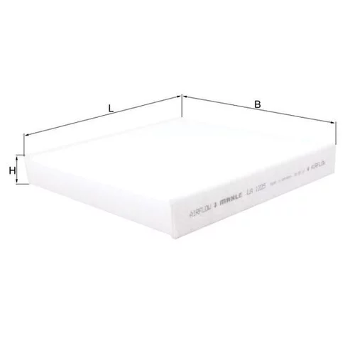 Filter vnútorného priestoru KNECHT LA 1225 (KNECHT - Mahle) - obr. 1