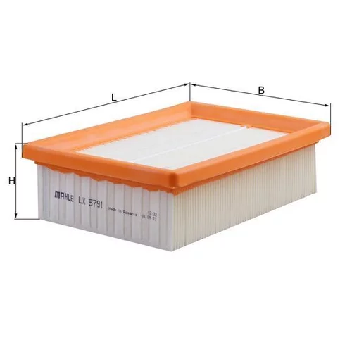 Vzduchový filter KNECHT LX 5791