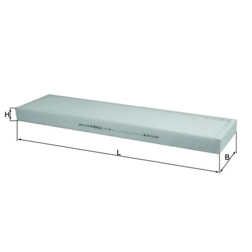 Filter vnútorného priestoru KNECHT LA 25 (KNECHT - Mahle) - obr. 2
