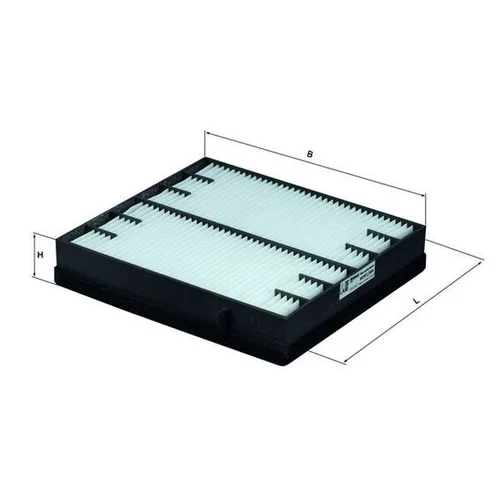 Filter vnútorného priestoru KNECHT LA 98 (KNECHT - Mahle) - obr. 1