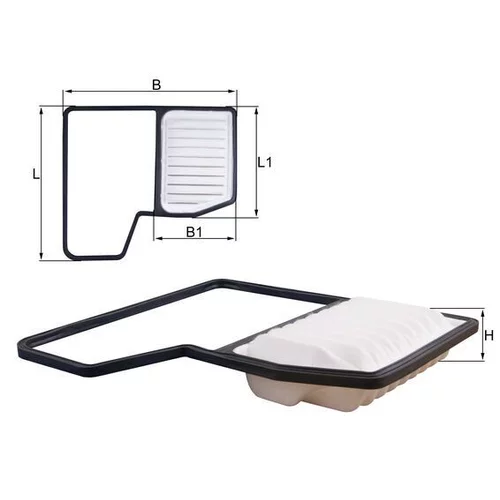Vzduchový filter KNECHT LX 5859