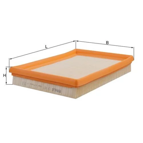 Vzduchový filter KNECHT LX 687