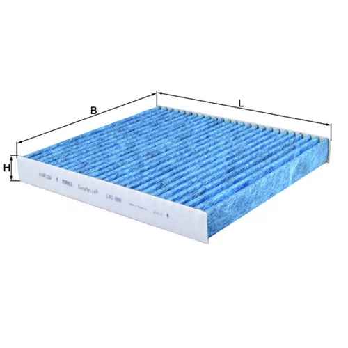 Filter vnútorného priestoru KNECHT LAO 888 (KNECHT - Mahle) - obr. 1
