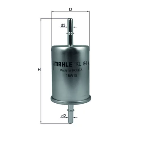 Palivový filter KNECHT KL 84 (KNECHT - Mahle) - obr. 2