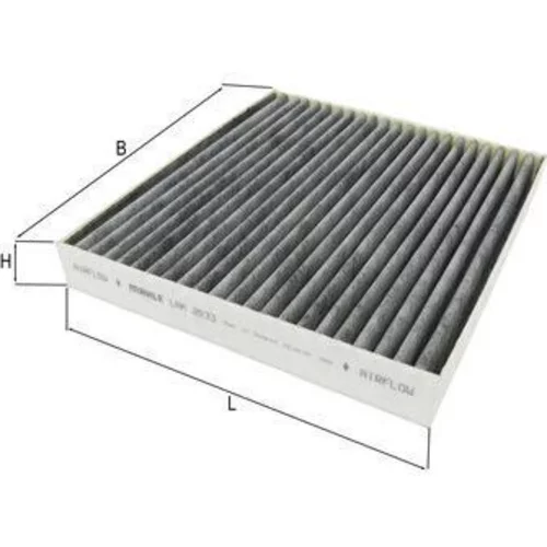 Filter vnútorného priestoru KNECHT - Mahle LAK 2033