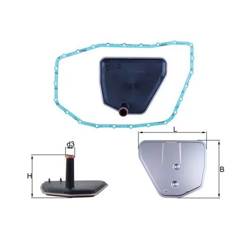 Hydraulický filter automatickej prevodovky KNECHT HX 235D (KNECHT - Mahle)