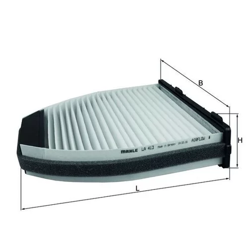 Filter vnútorného priestoru KNECHT LA 413 (KNECHT - Mahle) - obr. 1