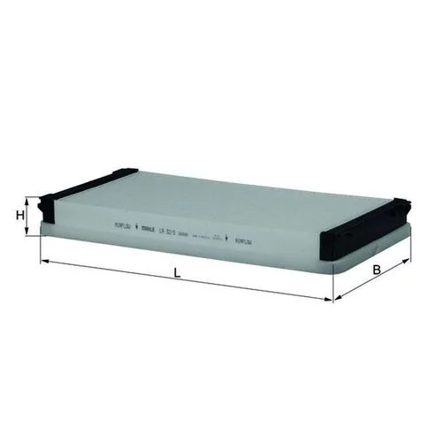 Filter vnútorného priestoru KNECHT LA 32/3 (KNECHT - Mahle) - obr. 1