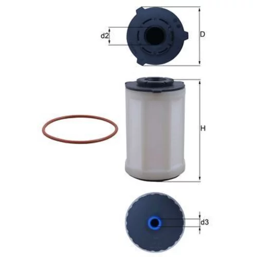 Palivový filter KNECHT KX 655D