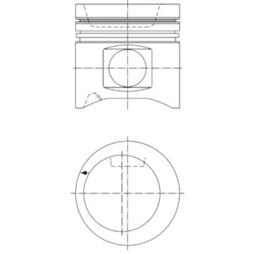 Piest KOLBENSCHMIDT 41000600