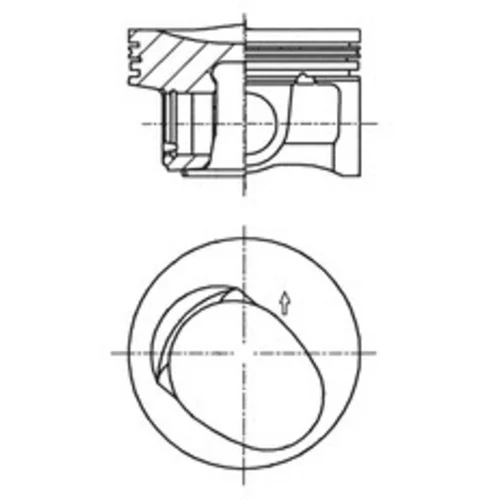 Piest 41257620 /Kolbenschmidt/