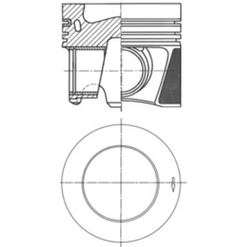 Piest 41862620 /Kolbenschmidt/ - obr. 2