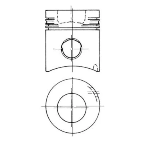 Piest KOLBENSCHMIDT 90341600