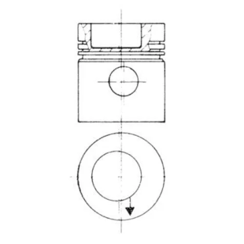 Piest 90533600 /Kolbenschmidt/