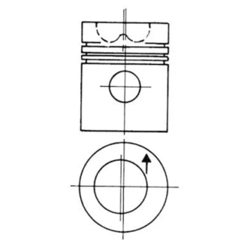 Piest 93793600 /Kolbenschmidt/