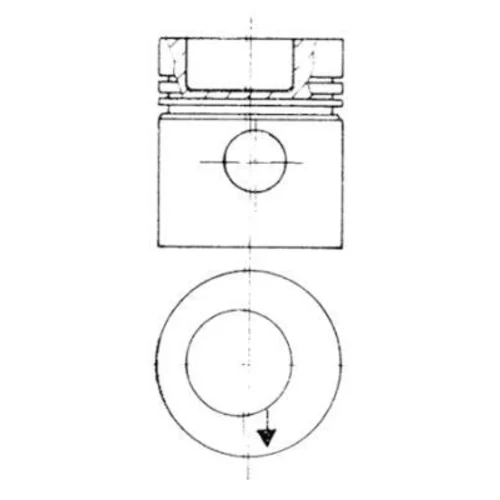 Piest 90534600 /Kolbenschmidt/