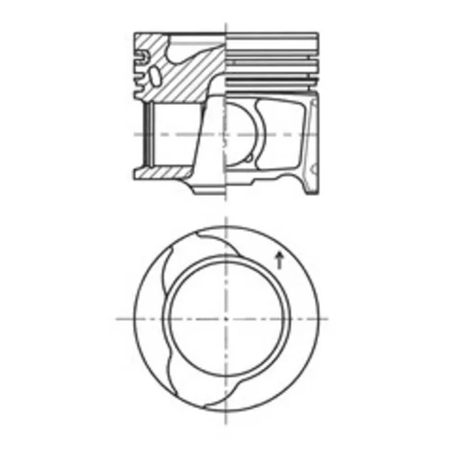Piest 41068600 /Kolbenschmidt/ - obr. 2