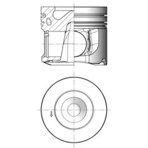 Piest 41165600 /Kolbenschmidt/ - obr. 2