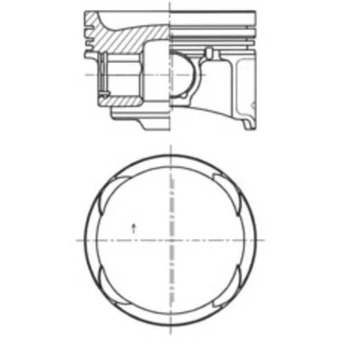 Piest 41729600 /Kolbenschmidt/ - obr. 2