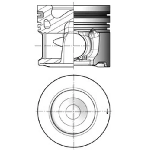 Piest 41792610 /Kolbenschmidt/ - obr. 2