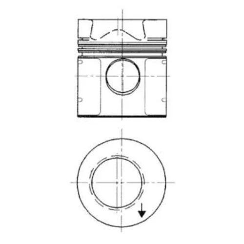 Piest KOLBENSCHMIDT 91598600