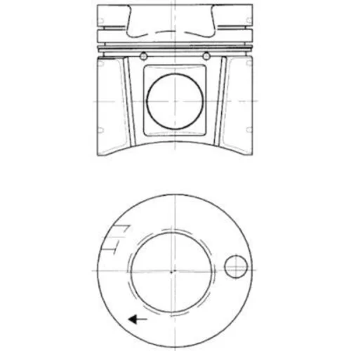 Piest KOLBENSCHMIDT 94512600