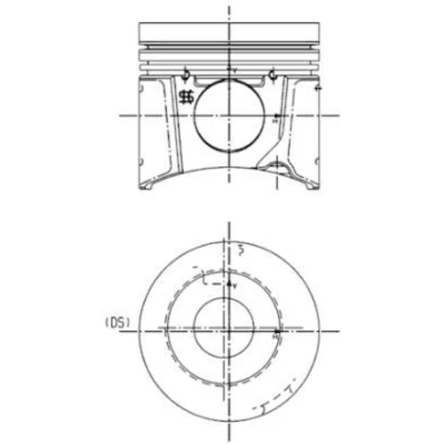 Piest 99801600 /Kolbenschmidt/