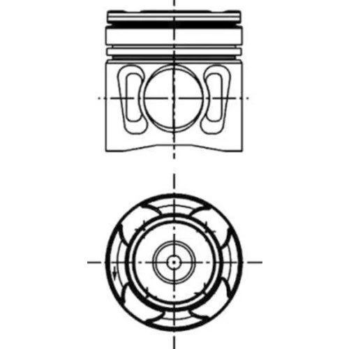 Piest 40836600 /Kolbenschmidt/ - obr. 2