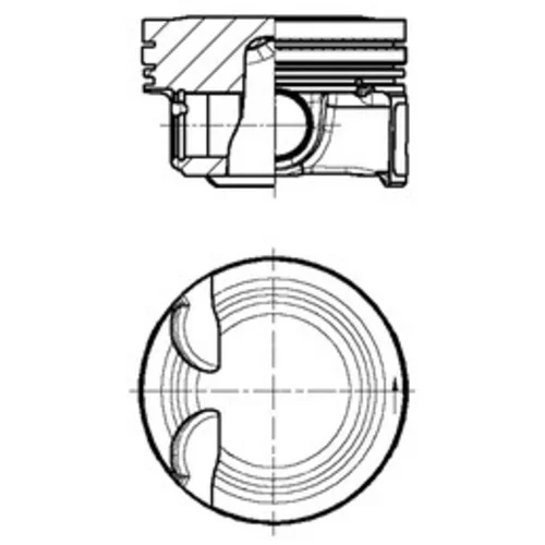 Piest 41876600 /Kolbenschmidt/ - obr. 2