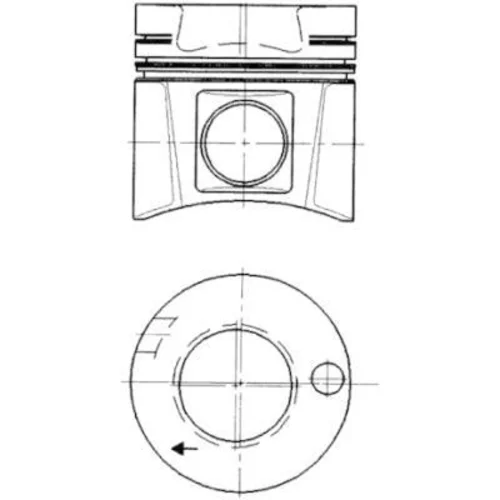 Piest KOLBENSCHMIDT 99503600/01