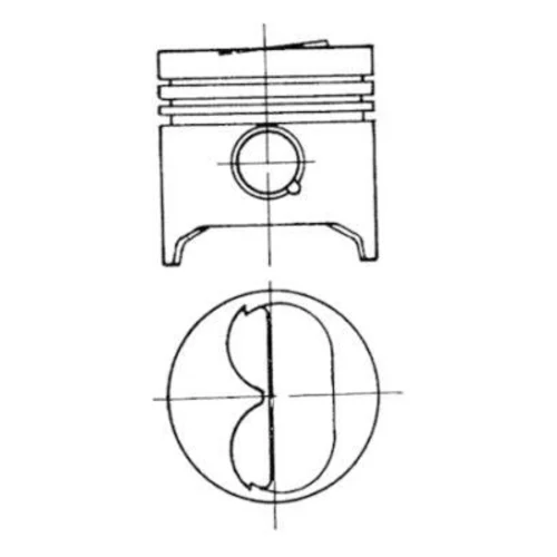 Piest KOLBENSCHMIDT 92231640