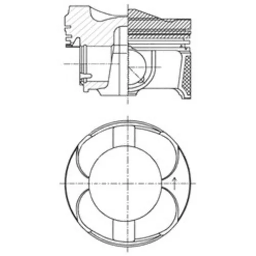 Piest 41949600 /Kolbenschmidt/ - obr. 2