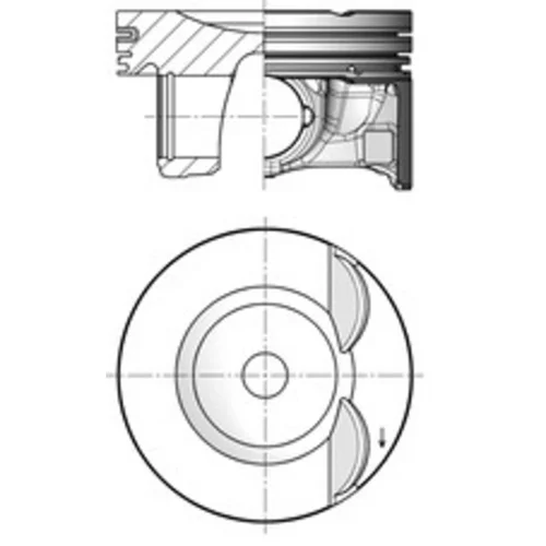 Piest 41192600 /Kolbenschmidt/ - obr. 2