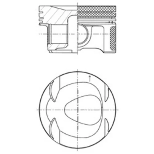 Piest 41727600 /Kolbenschmidt/ - obr. 2