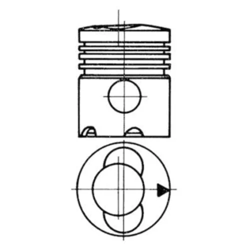 Piest 91395700 /Kolbenschmidt/