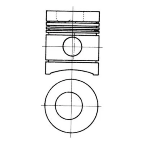 Piest KOLBENSCHMIDT 92158600