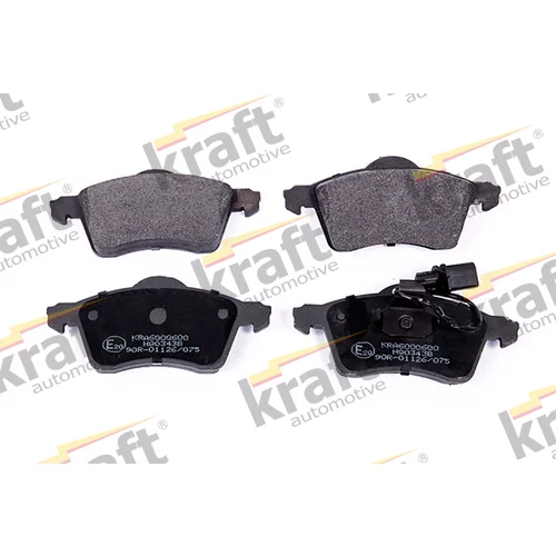 Sada brzdových platničiek kotúčovej brzdy KRAFT AUTOMOTIVE 6000600