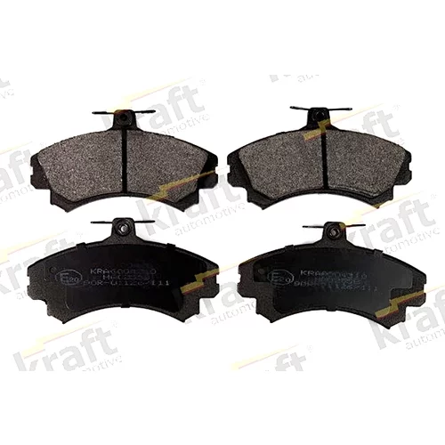 Sada brzdových platničiek kotúčovej brzdy KRAFT AUTOMOTIVE 6004310