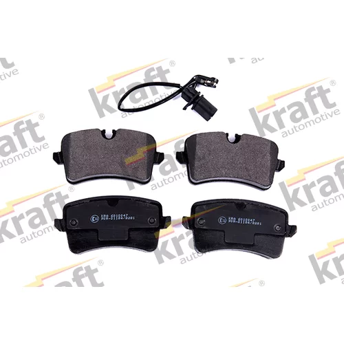 Sada brzdových platničiek kotúčovej brzdy KRAFT AUTOMOTIVE 6010047