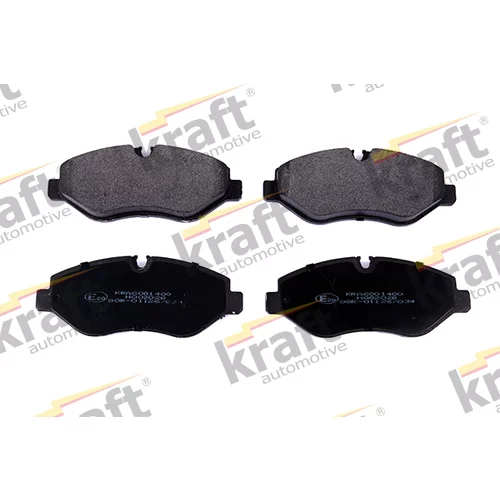 Sada brzdových platničiek kotúčovej brzdy KRAFT AUTOMOTIVE 6001400