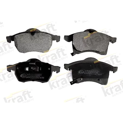 Sada brzdových platničiek kotúčovej brzdy KRAFT AUTOMOTIVE 6001660