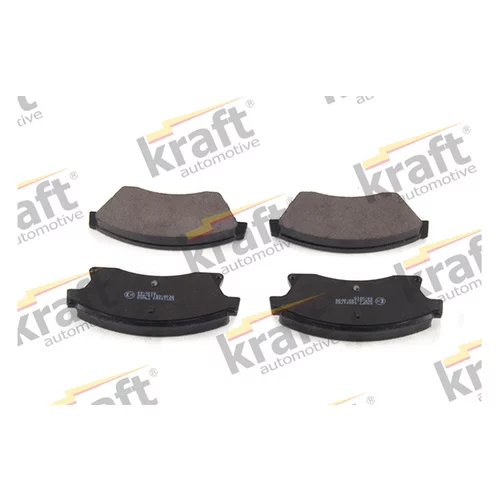 Sada brzdových platničiek kotúčovej brzdy KRAFT AUTOMOTIVE 6001783