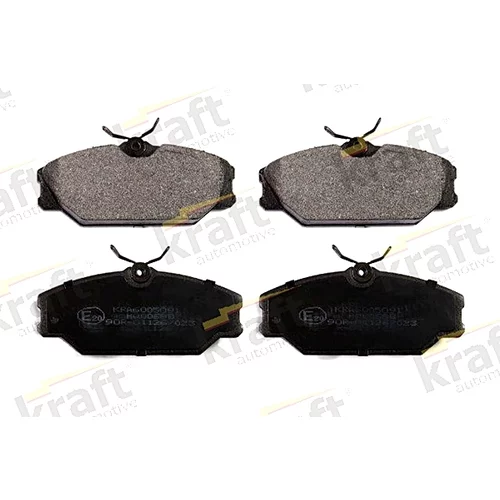 Sada brzdových platničiek kotúčovej brzdy KRAFT AUTOMOTIVE 6005091