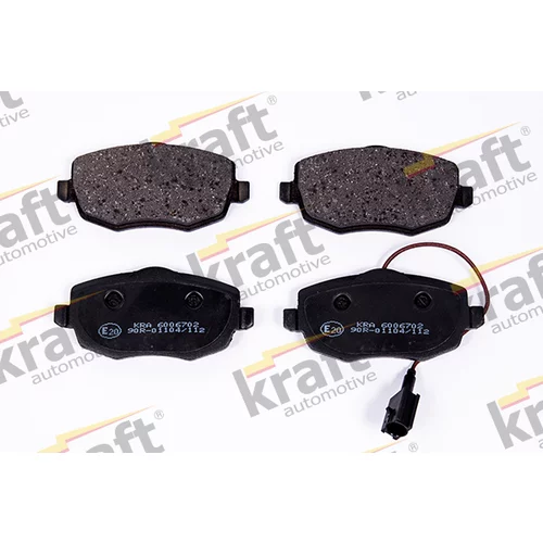 Sada brzdových platničiek kotúčovej brzdy KRAFT AUTOMOTIVE 6006702