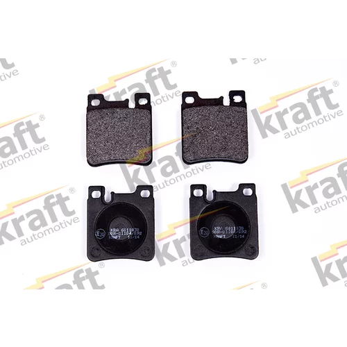 Sada brzdových platničiek kotúčovej brzdy KRAFT AUTOMOTIVE 6011030