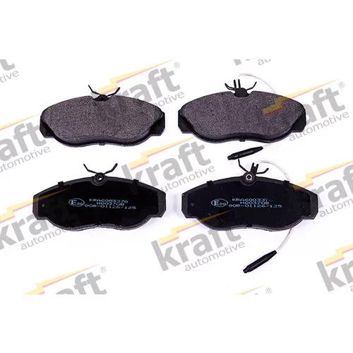Sada brzdových platničiek kotúčovej brzdy KRAFT AUTOMOTIVE 6003370