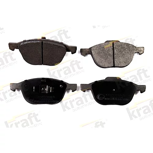Sada brzdových platničiek kotúčovej brzdy KRAFT AUTOMOTIVE 6006415