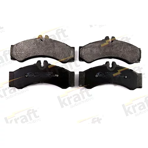 Sada brzdových platničiek kotúčovej brzdy KRAFT AUTOMOTIVE 6001092