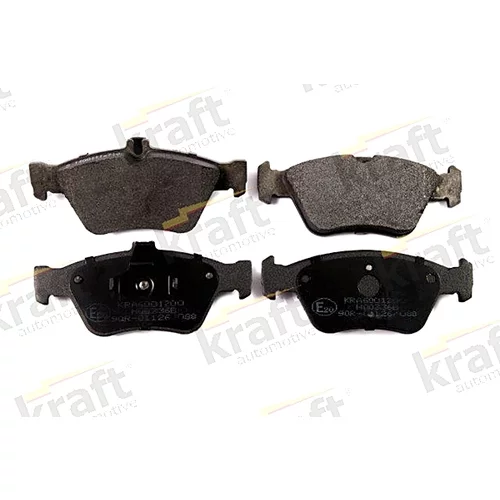 Sada brzdových platničiek kotúčovej brzdy KRAFT AUTOMOTIVE 6001200